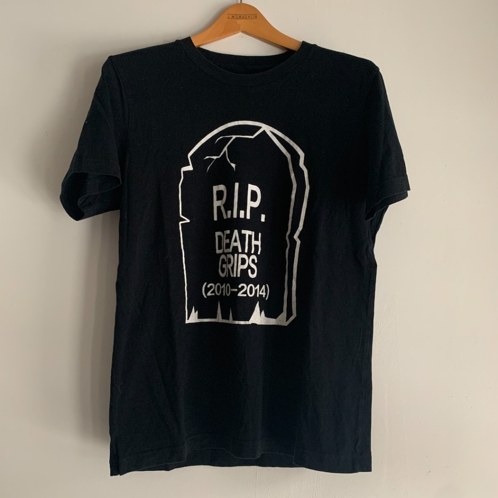 Death Grips "RIP Death Grips (2010-2014)" t-shirt